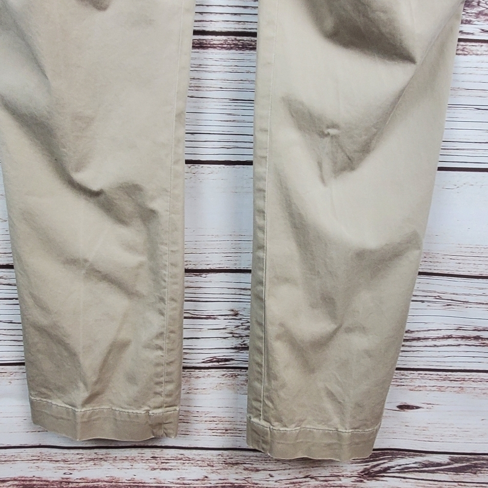 POLO Ralph Lauren Mens 36x32 The Polo Chino Khaki/Beige Straight Leg Pants - Picture 8 of 11
